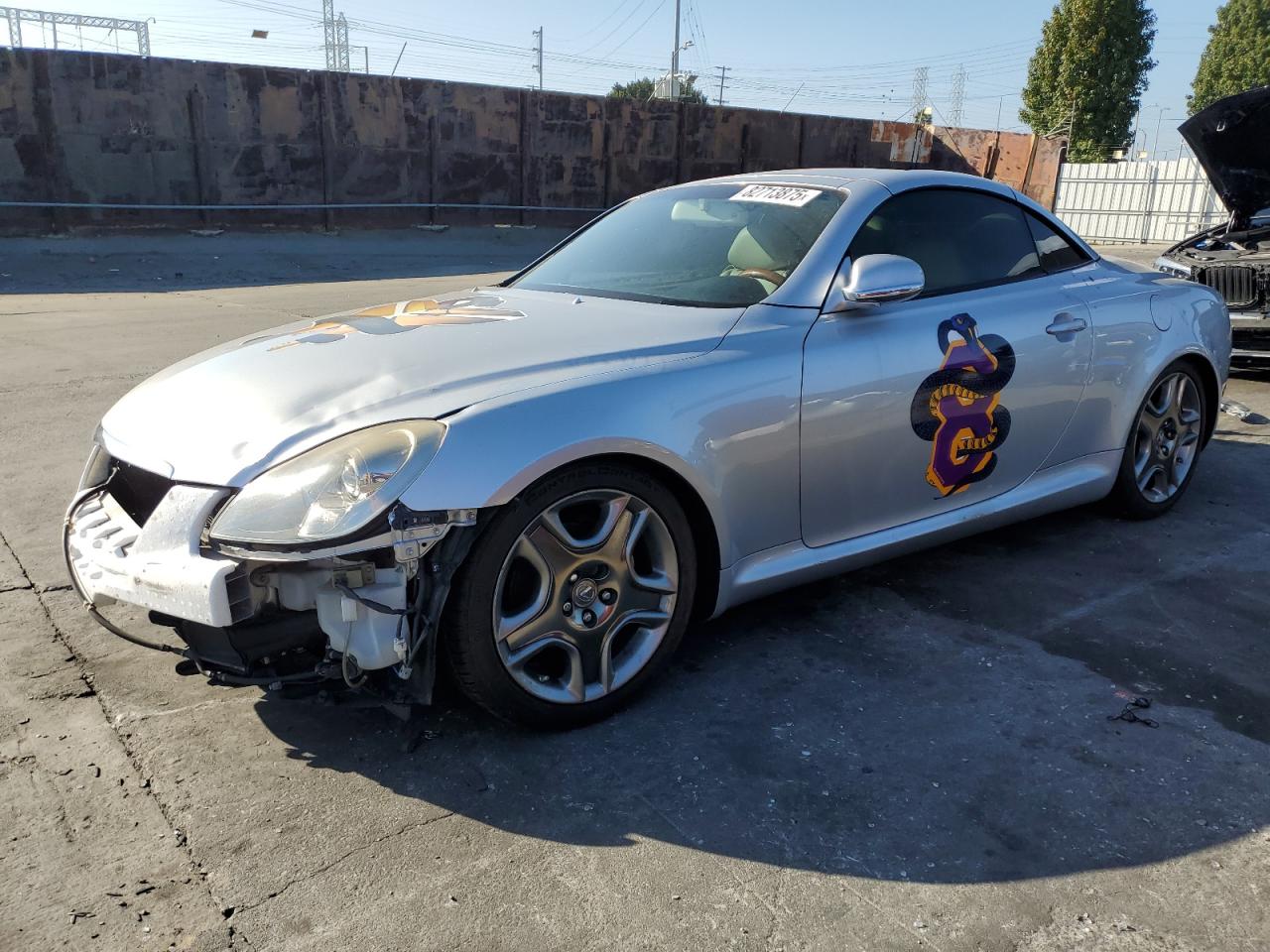 2007 Lexus SC 430, VIN JTHFN45Y079011280 — Front end