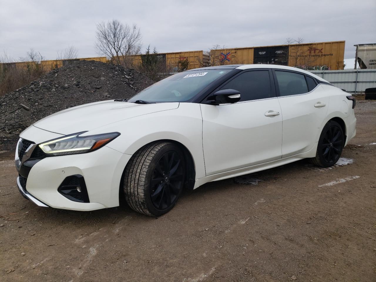2019 Nissan Maxima SR, VIN 1N4AA6AV4KC376867 — Missing or altered VIN