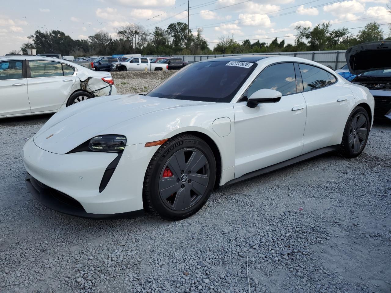 2022 Porsche Taycan 4S, VIN WP0AB2Y12NSA45916 — Minor dents and scratches