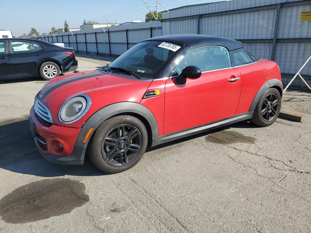 2012 MINI Coupe, VIN WMWSX1C58CT507178 — Мелкие вмятины и царапины
