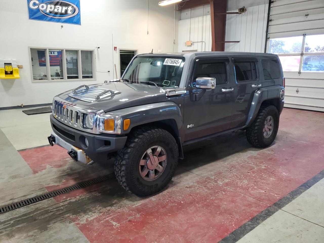 2008 Hummer H3 Luxury, VIN 5GTEN43EX88187260 — Бок