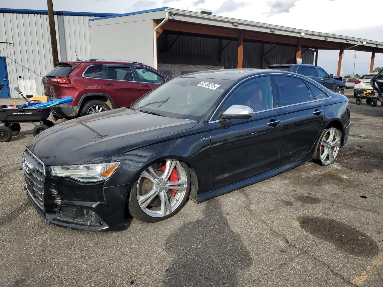 2018 Audi S6 Prestige, VIN WAUHFAFC1JN015567 — Front end