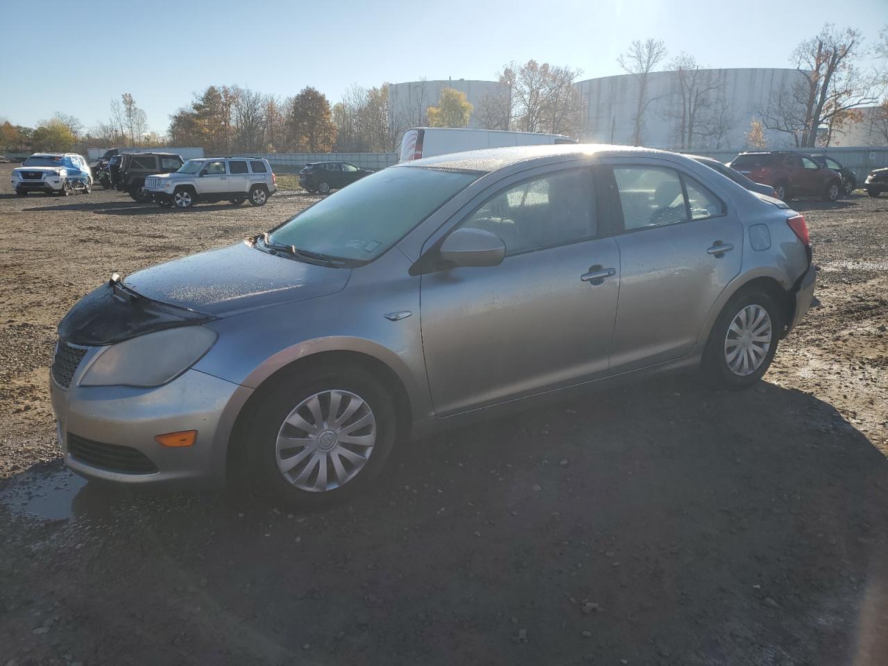 2012 Suzuki Kizashi S, VIN JS2RF9A1XC6100843 — Rear end