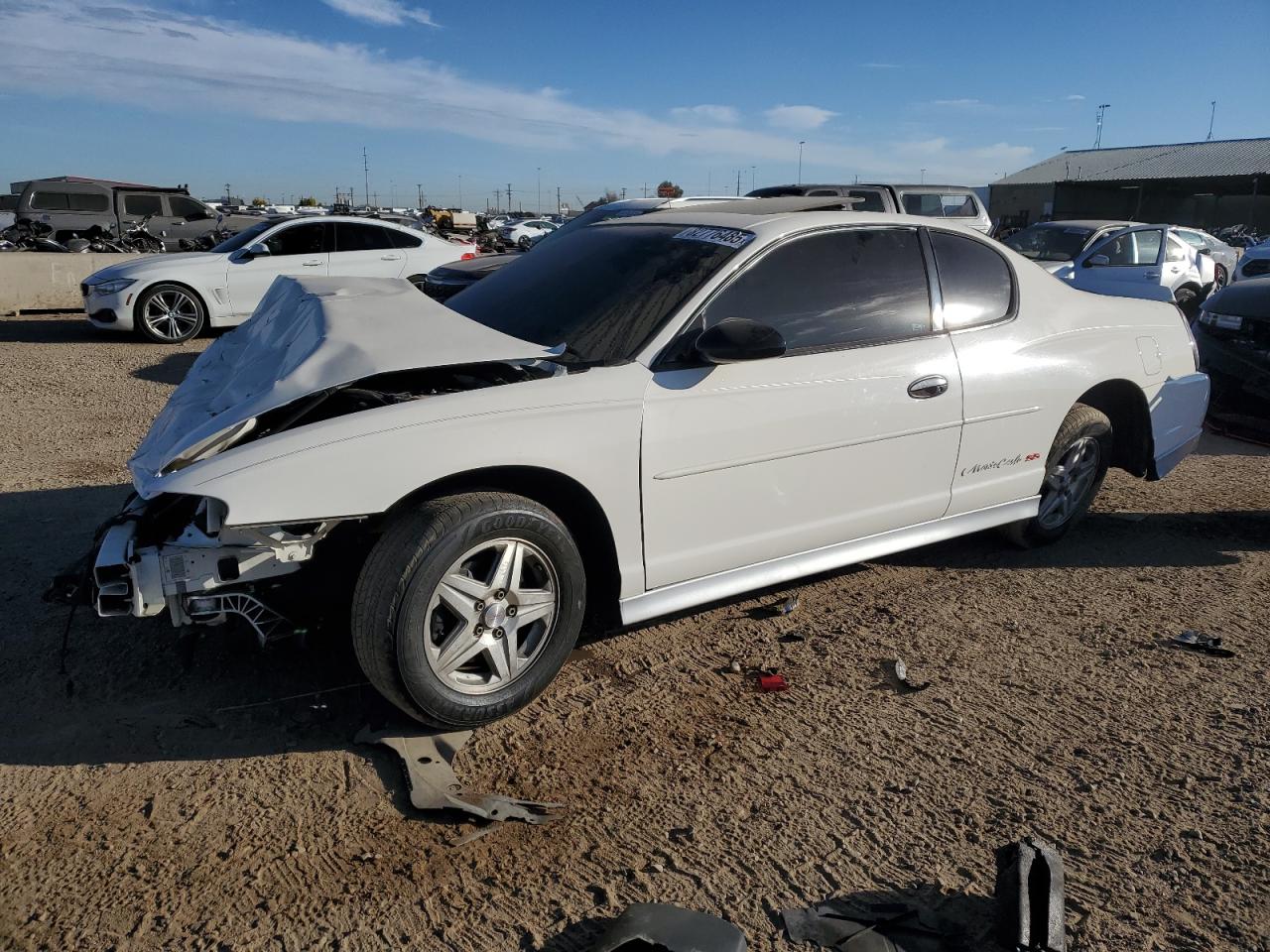 2003 Chevrolet Monte Carlo SS, VIN 2G1WX15K039422441 — Front end