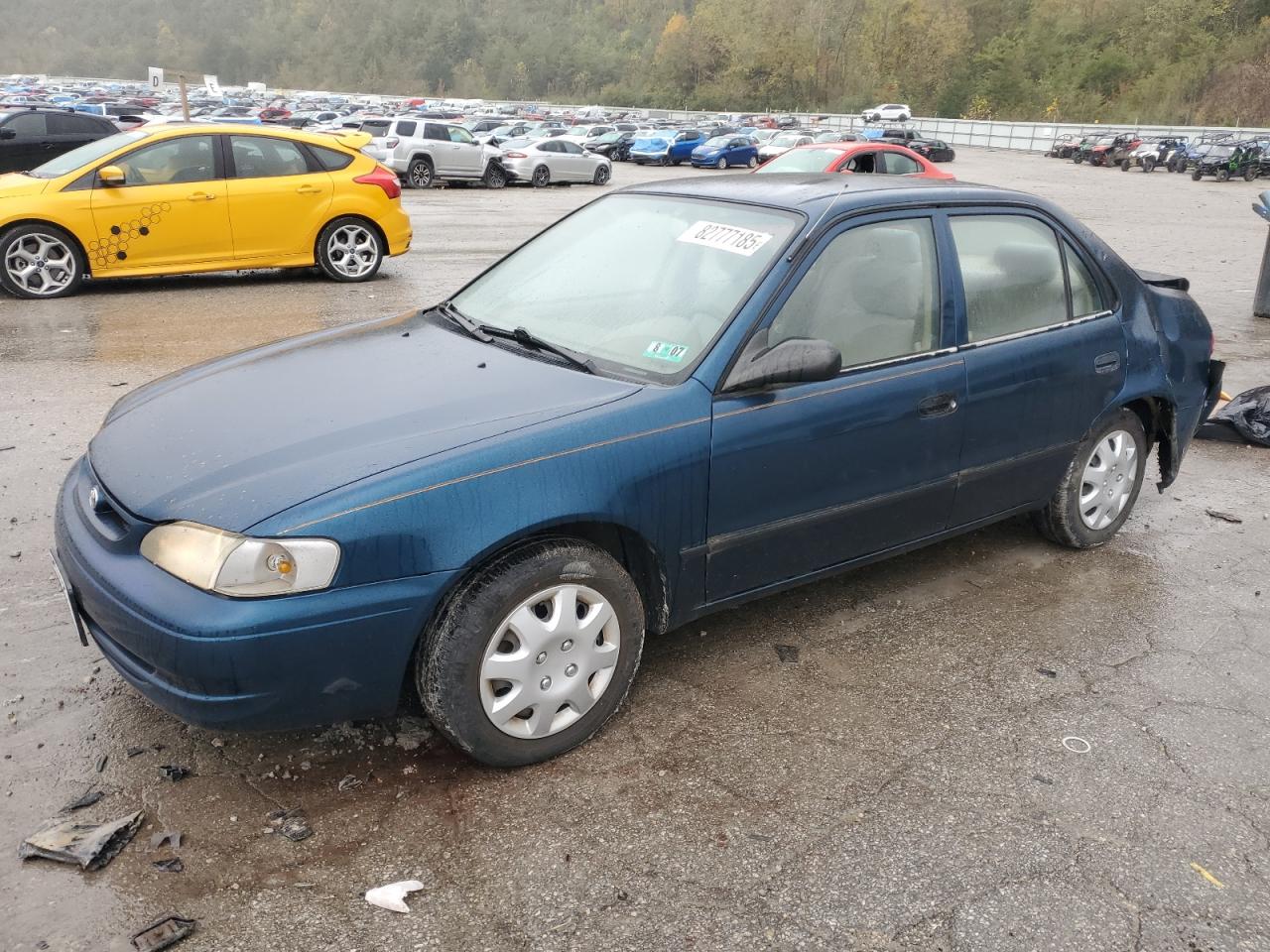 1998 Toyota Corolla CE, VIN 2T1BR12E8WC009962 — Rear end