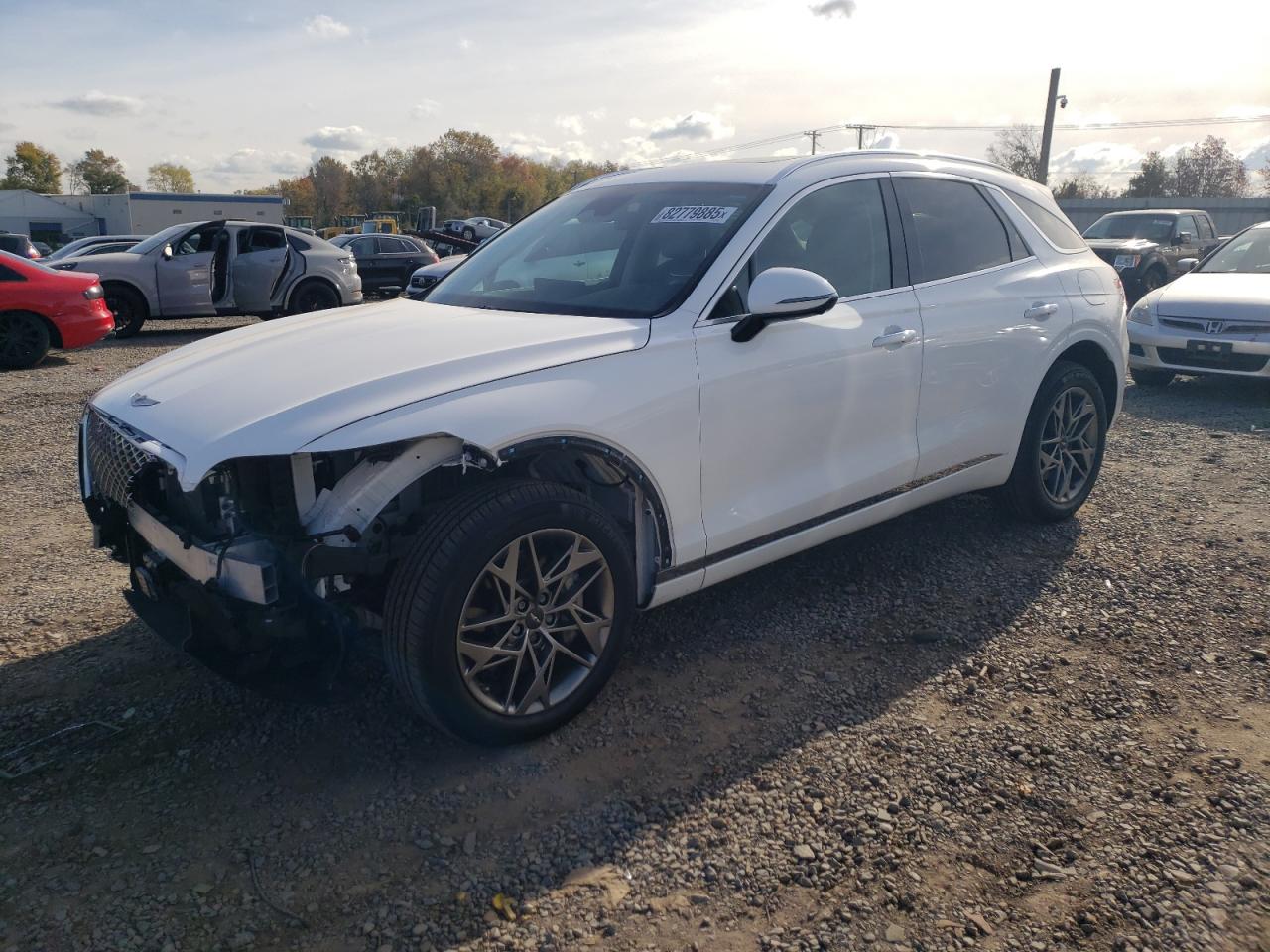 2023 Genesis GV70 2.5T, VIN KMUMADTB0PU137362 — Front end