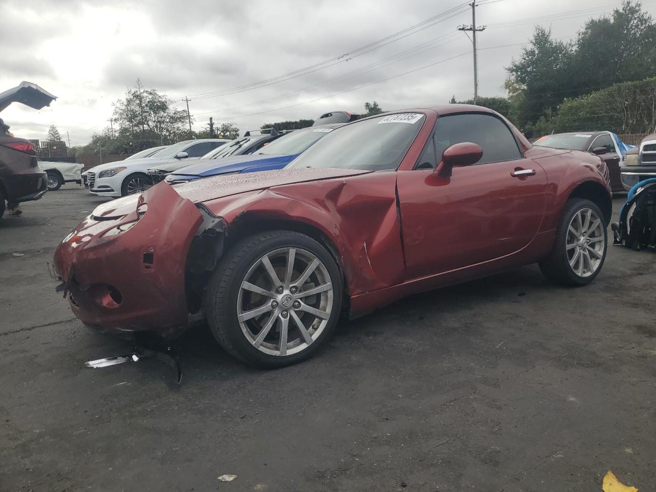 2008 Mazda MX-5 Miata Grand Touring, VIN JM1NC26F880153287 — Undercarriage