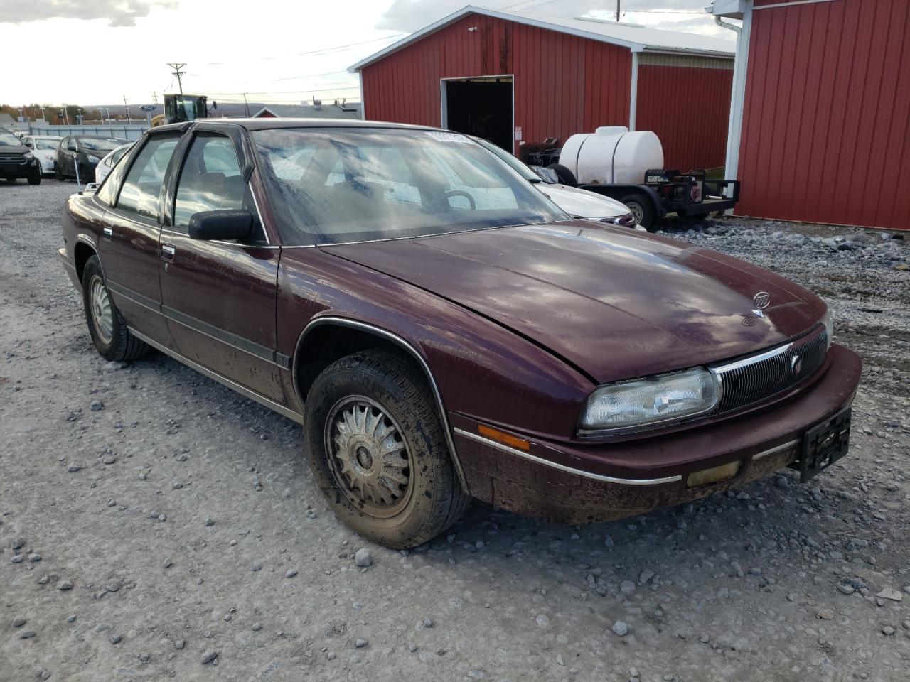 1992 Buick Regal Custom, VIN 2G4WB54L7N1498792 — Undercarriage
