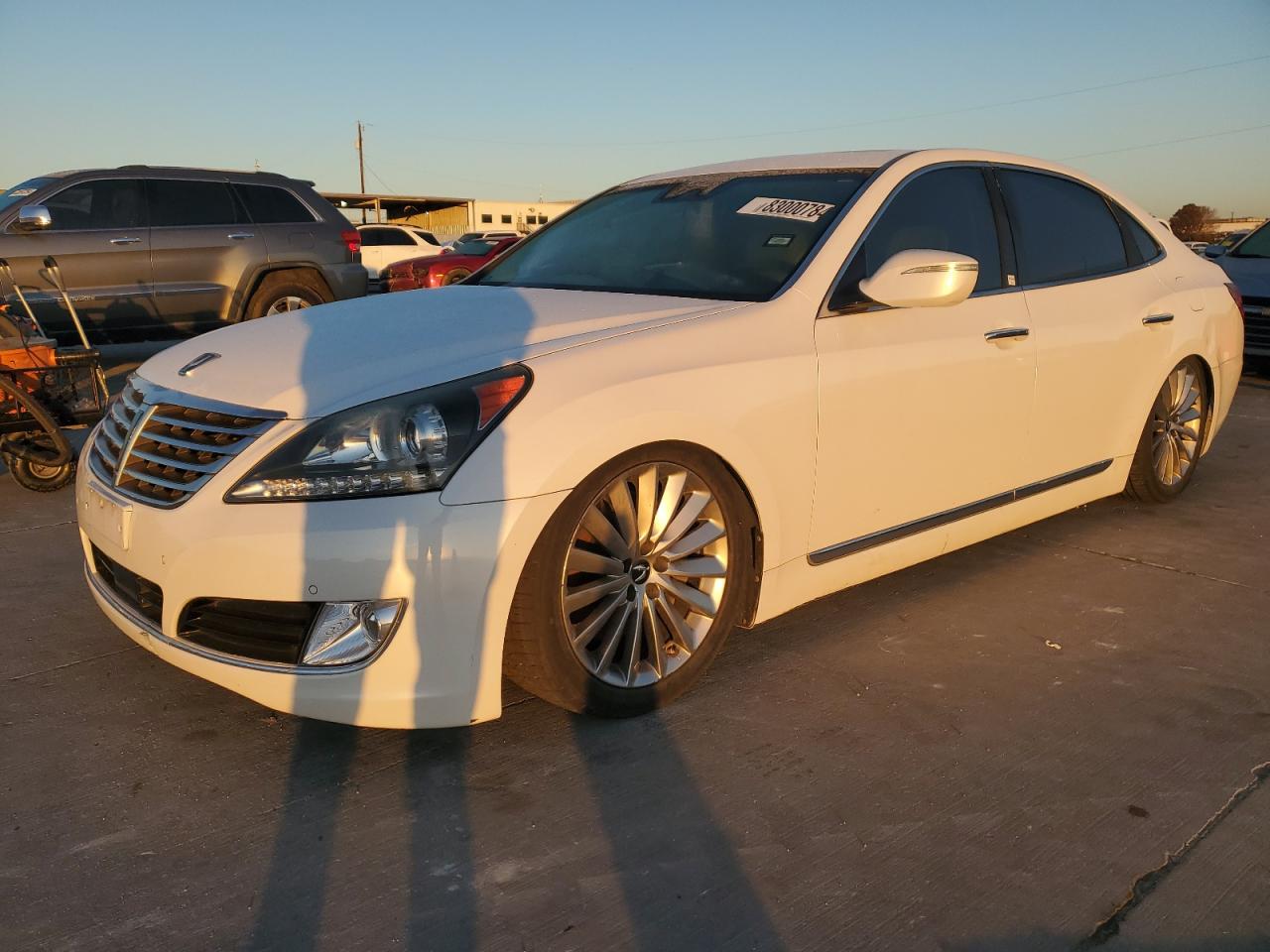 2016 Hyundai Equus Signature, VIN KMHGH4JH0GU101024 — Undercarriage