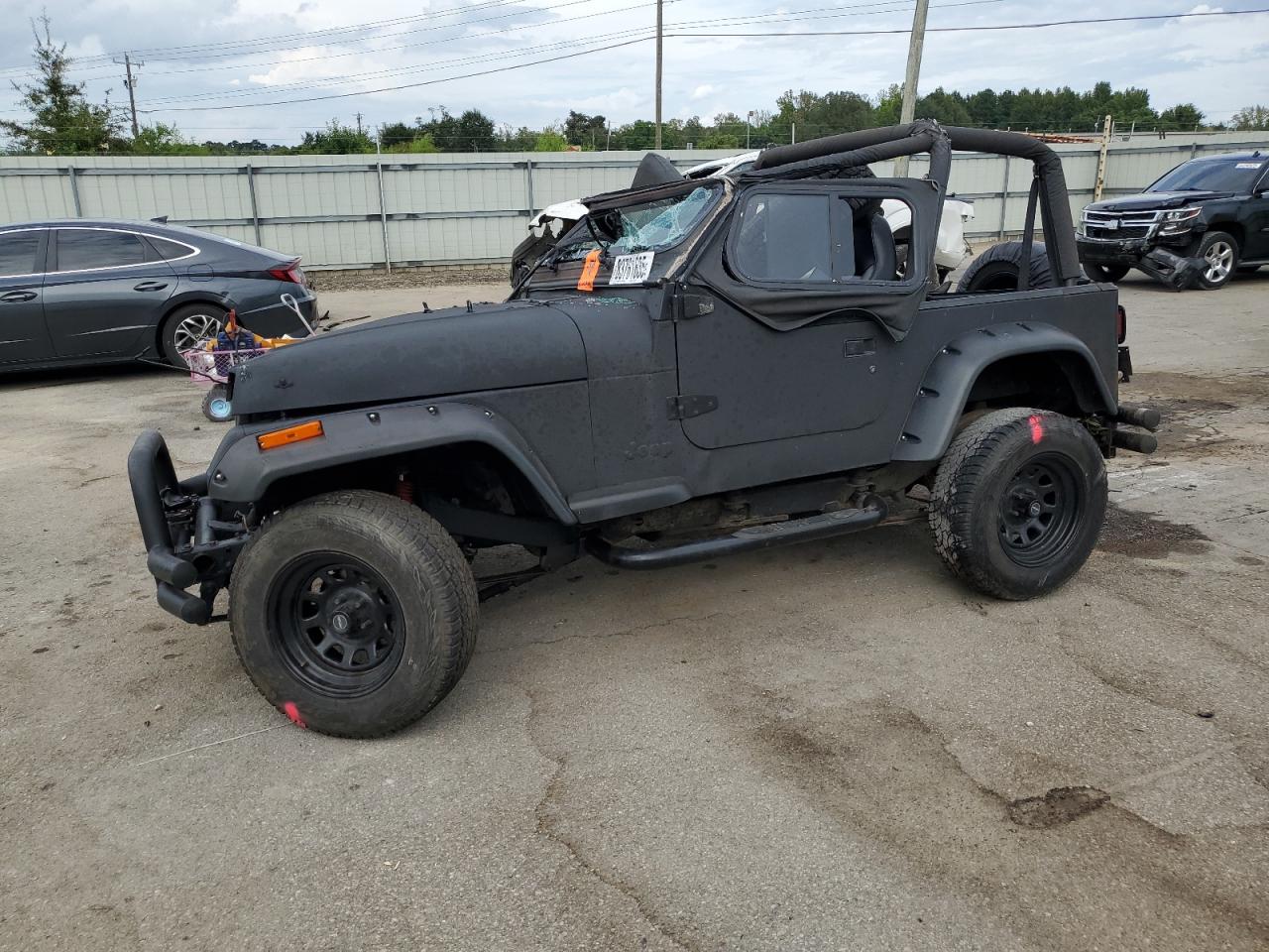 1993 Jeep Wrangler, VIN 1J4FY29S8PP218623 — Rollover