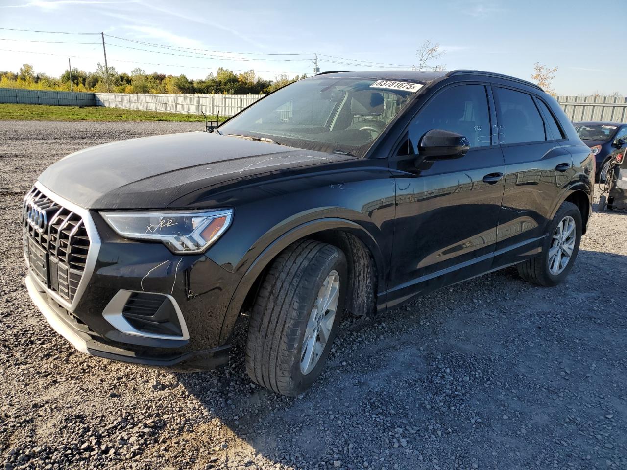 2022 Audi Q3 Premium, VIN WA1AECF37N1080286 — Vandalism
