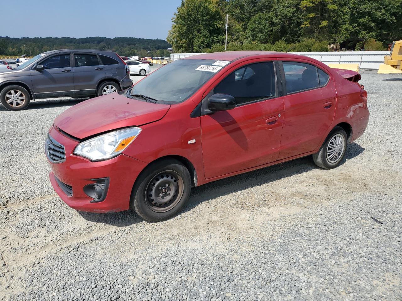 2018 Mitsubishi Mirage ES, VIN ML32F3FJ6JHF04120 — Frame damage