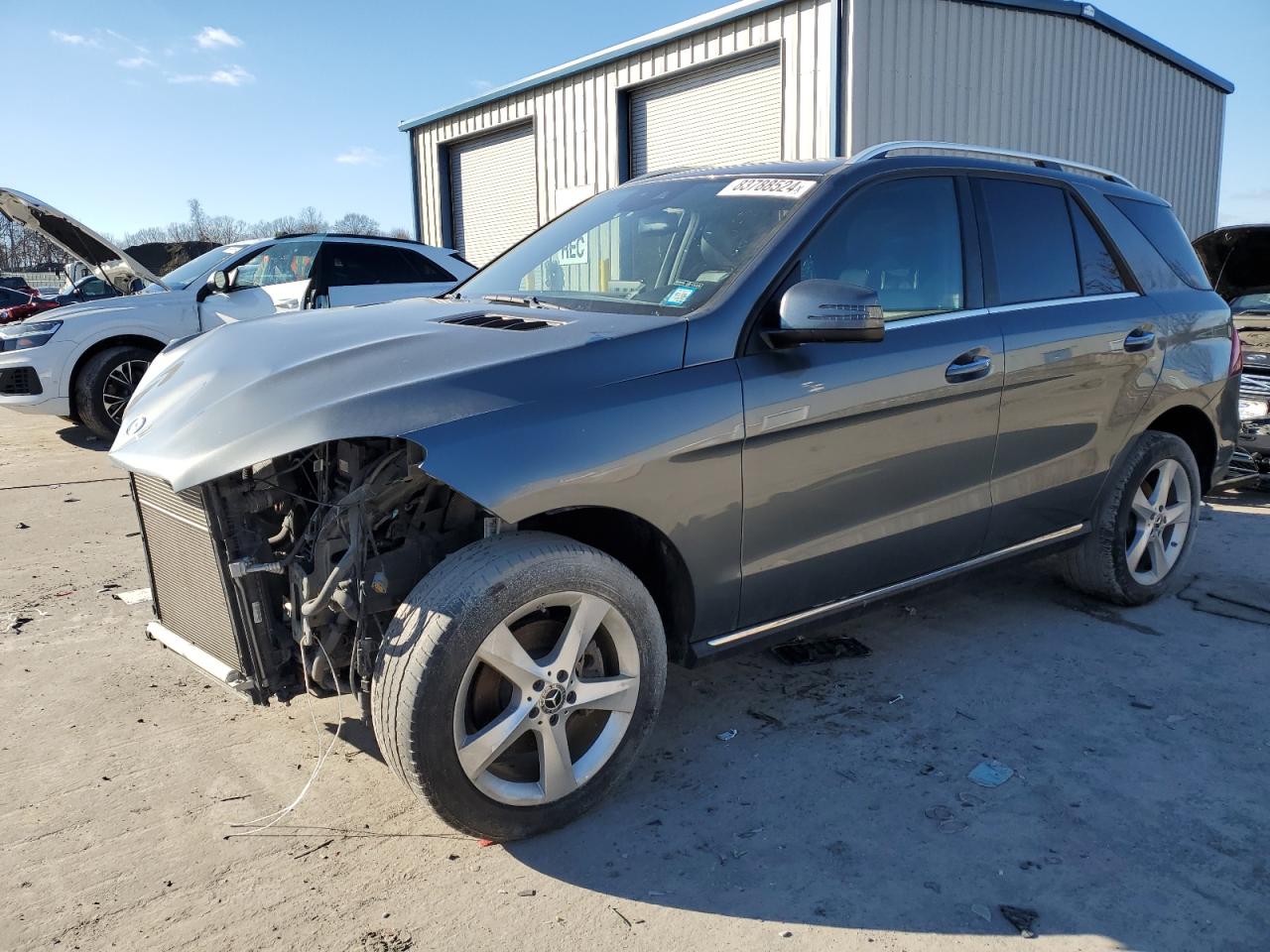 2017 Mercedes-Benz GLE 350, VIN 4JGDA5HB8HA944602 — Front end