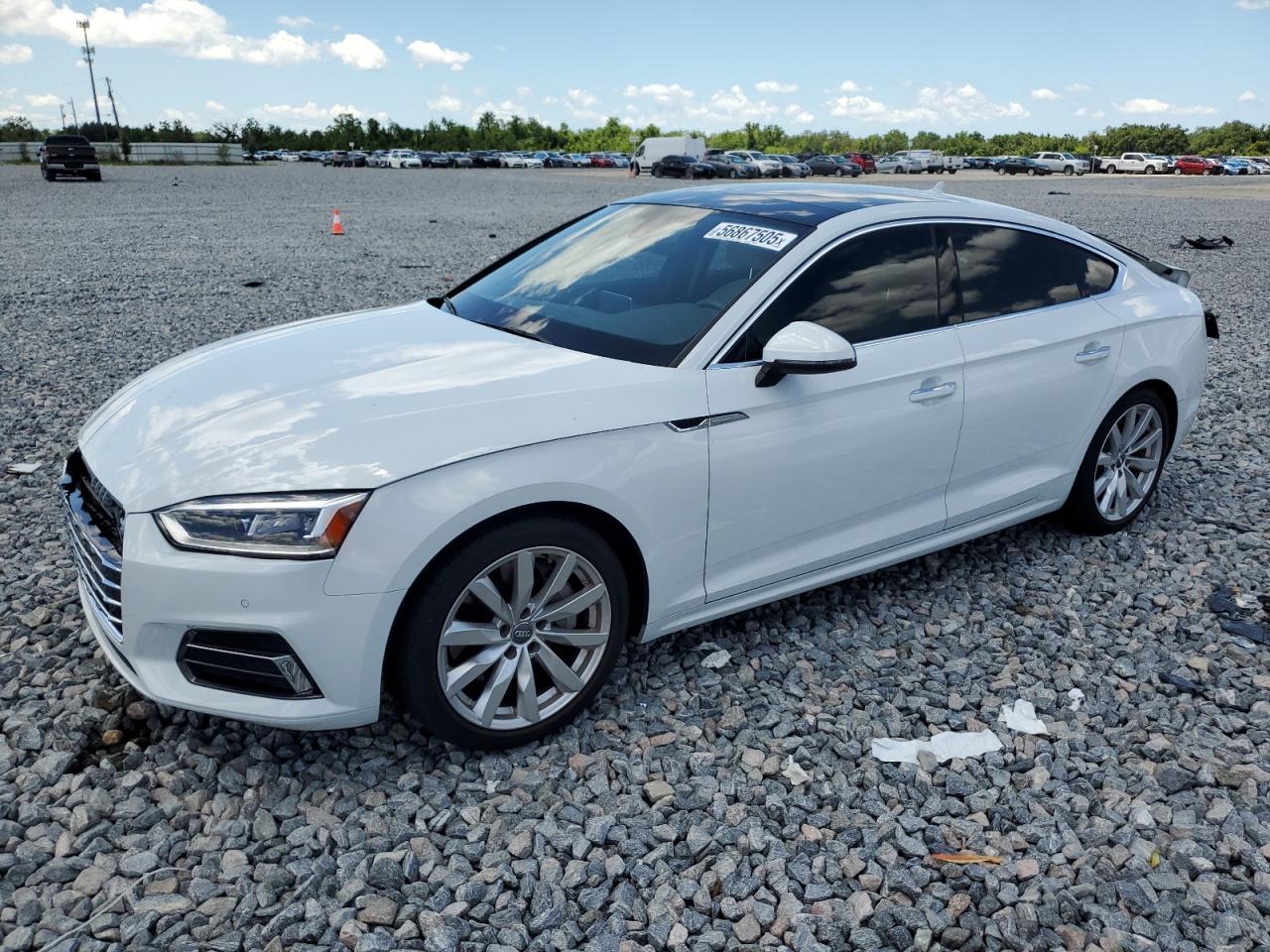2018 Audi A5 Sportback Premium Plus, VIN WAUBNCF51JA039560 — Зад