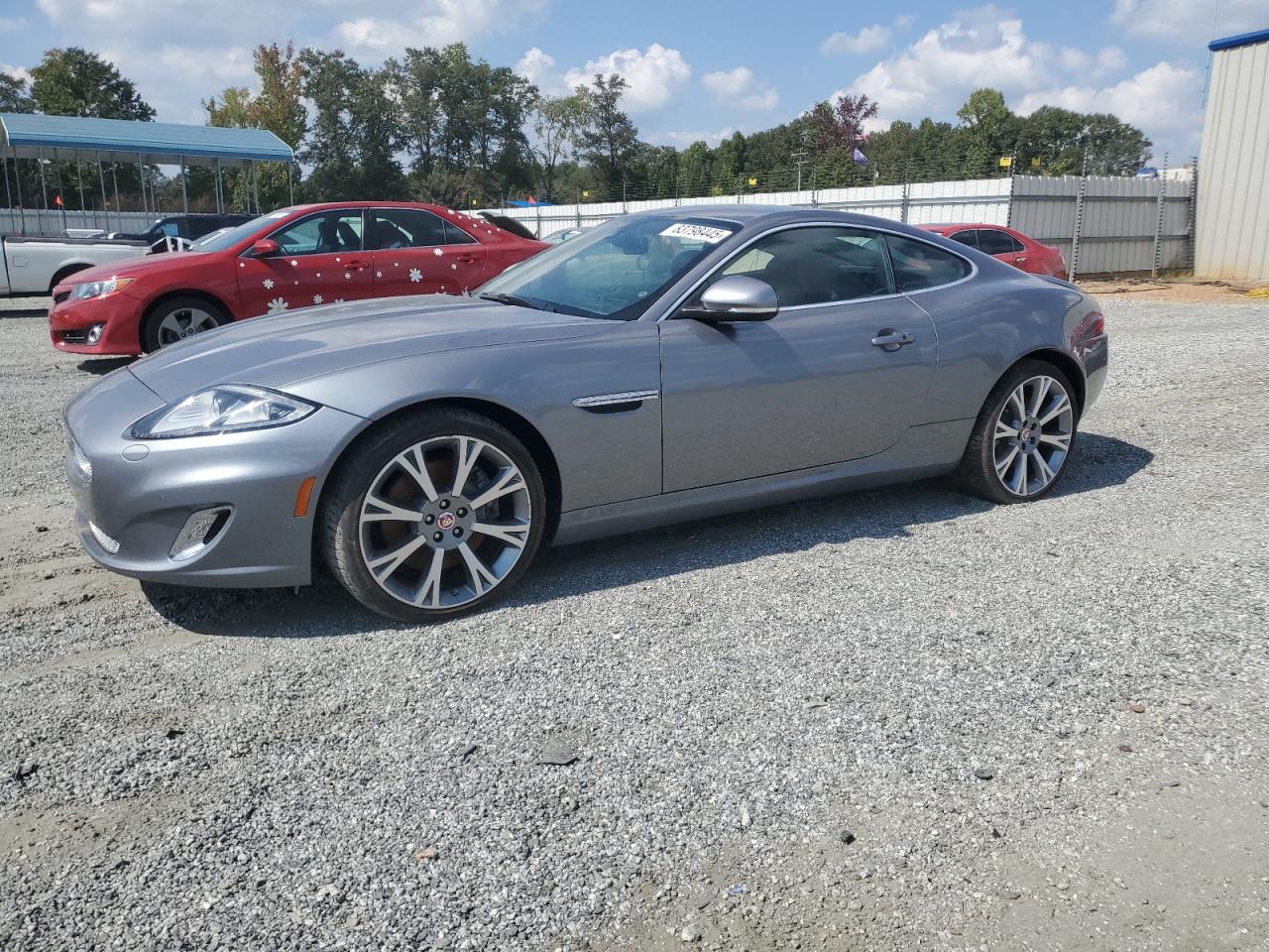2014 Jaguar XK, VIN SAJWA4FB6ELB54004 — Фото с аукциона 1 of 6
