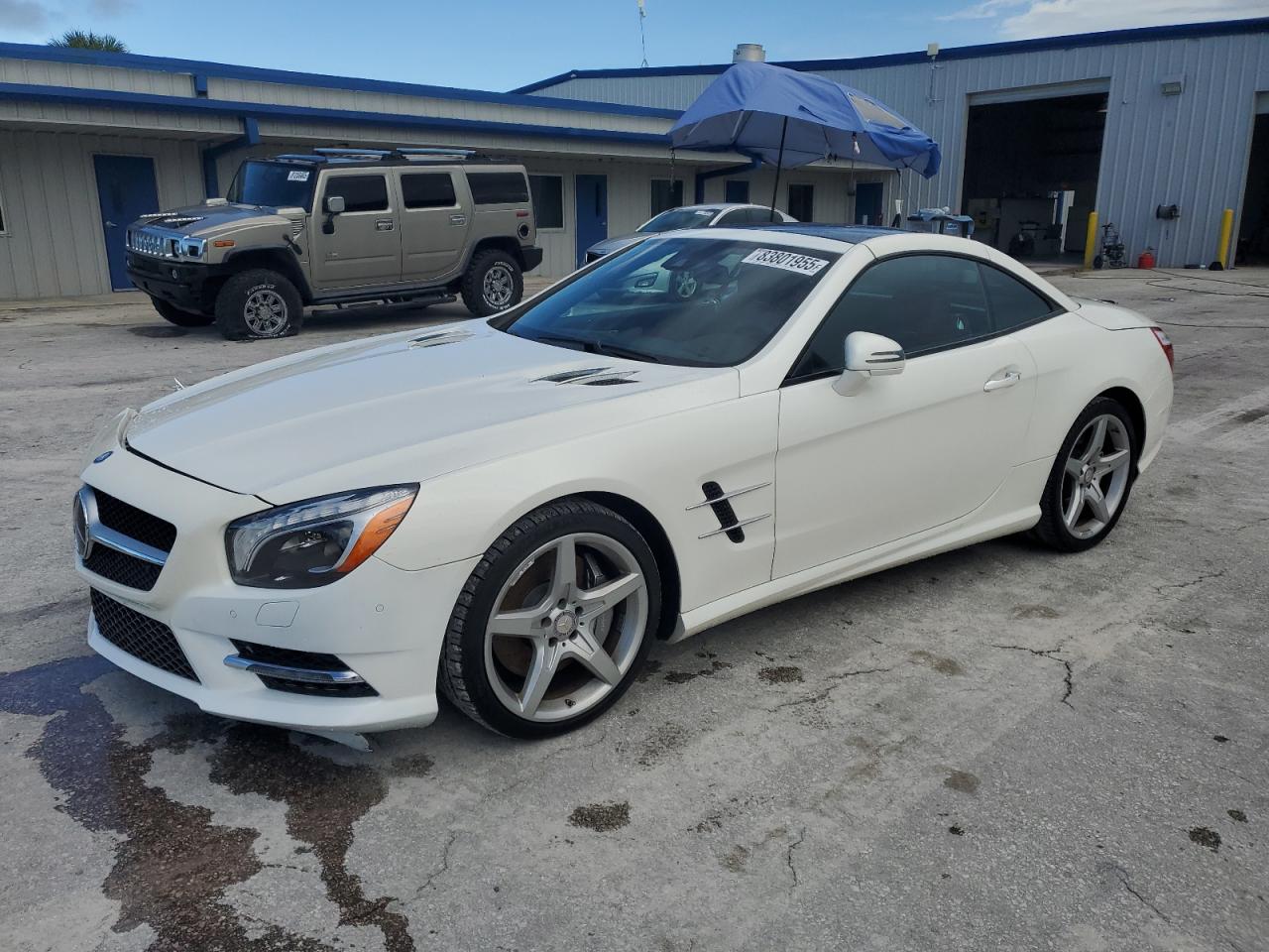 2015 Mercedes-Benz SL 400, VIN WDDJK6FA4FF032155 — Front end