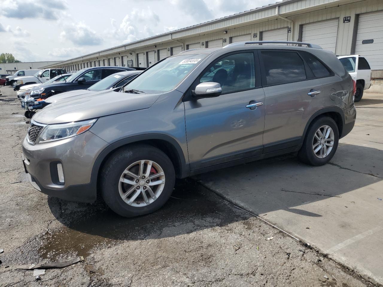 2014 Kia Sorento LX, VIN 5XYKT4A69EG435868 — Normal wear