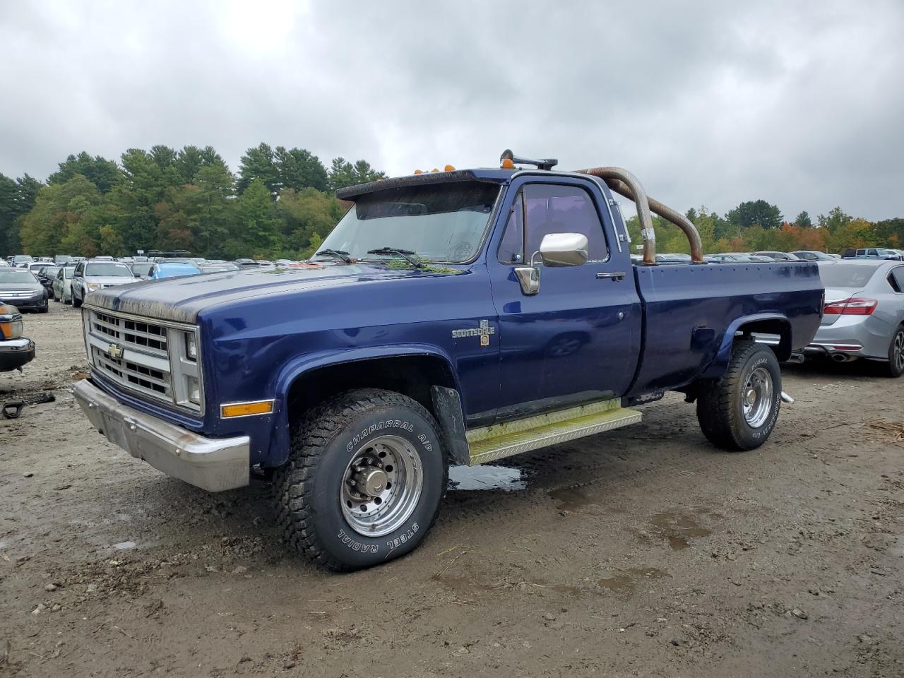 1985 Chevrolet C20, VIN 2GCGC24M1F1118019 — Фото с аукциона