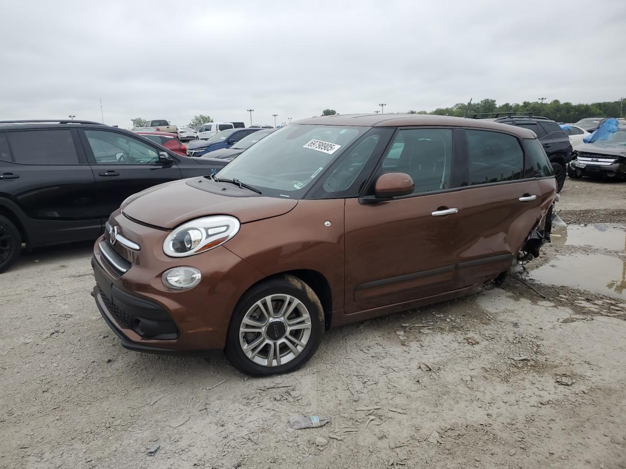 2020 FIAT 500L Pop, VIN ZFBNFAAH2LZ042770 — Rear end