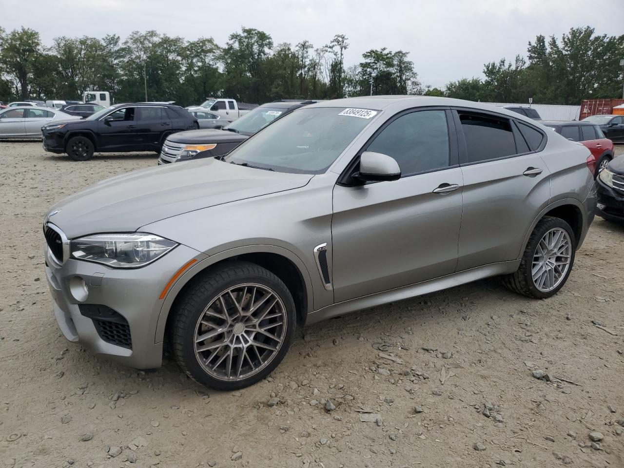 2016 BMW X6 M, VIN 5YMKW8C59G0R43504 — Вода / потоп