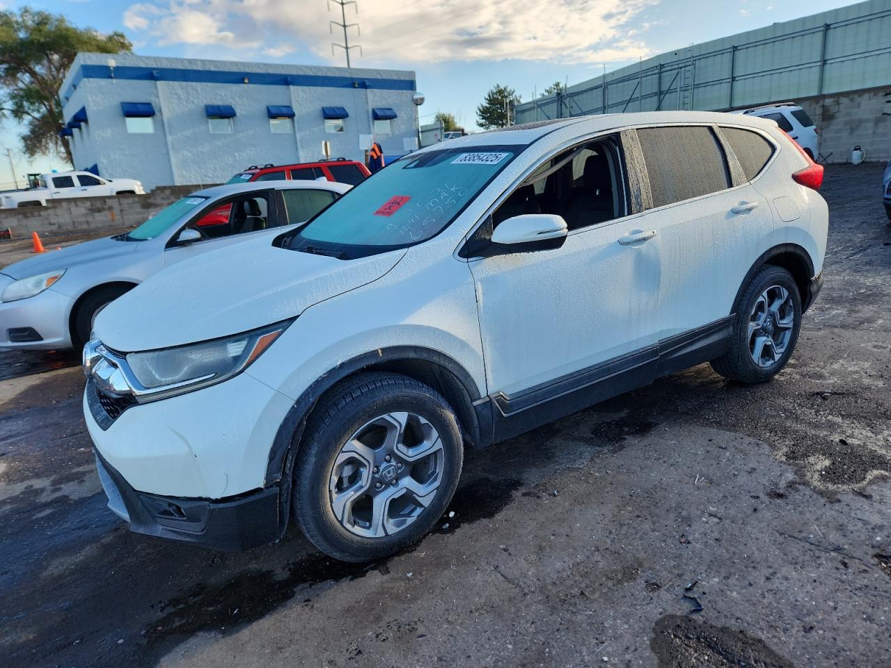 2017 Honda CR-V EX, VIN 2HKRW2H58HH623916 — Biohazard / chemical