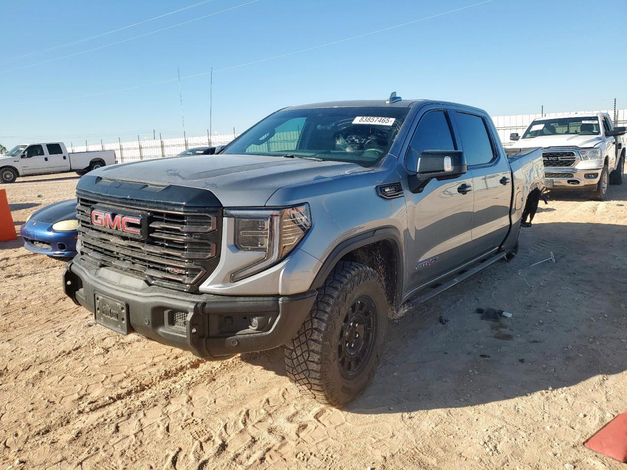 2024 GMC Sierra 1500 AT4X, VIN 3GTUUFE88RG192252 — Frame damage