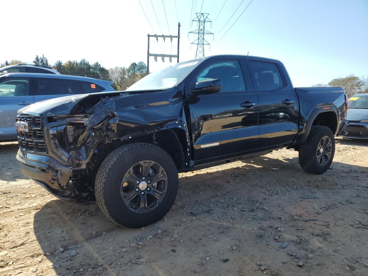 2024 GMC Canyon 4WD Elevation, VIN 1GTP6BEK8R1233747 — Front end
