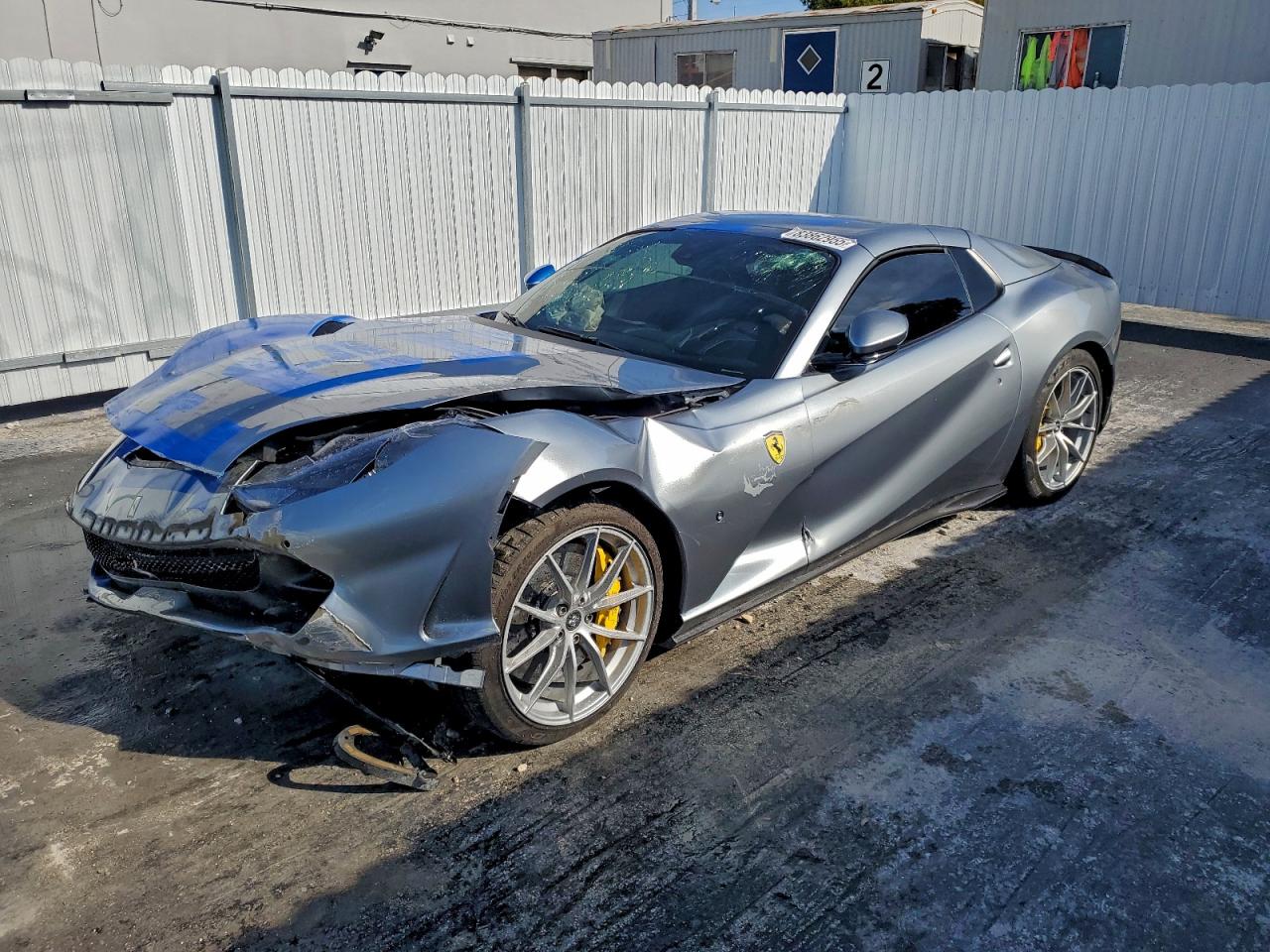 2021 Ferrari 812, VIN ZFF97CMA5M0258657 — Front end