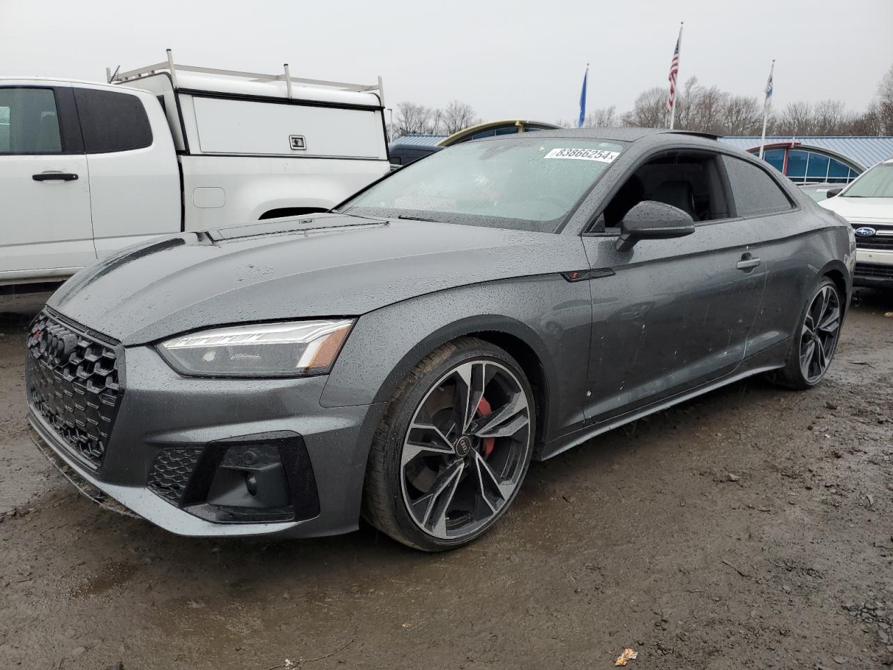 2023 Audi S5 Premium Plus, VIN WAUP4AF56PA006608 — Пожар в салоне
