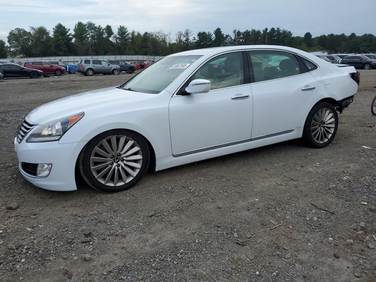 2016 Hyundai Equus Signature, VIN KMHGH4JH6GU103814 — Rear end