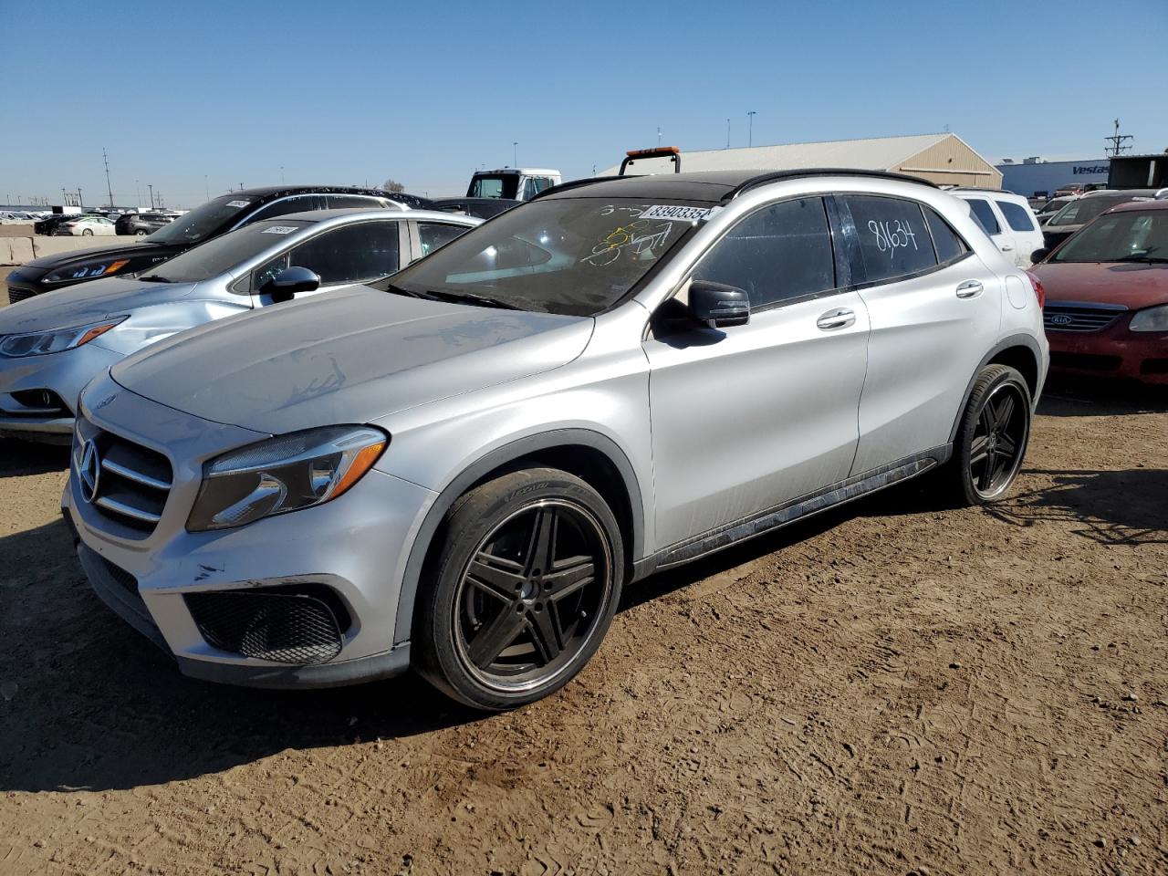 2016 Mercedes-Benz GLA 250, VIN WDCTG4GB1GJ224724 — Biohazard / chemical