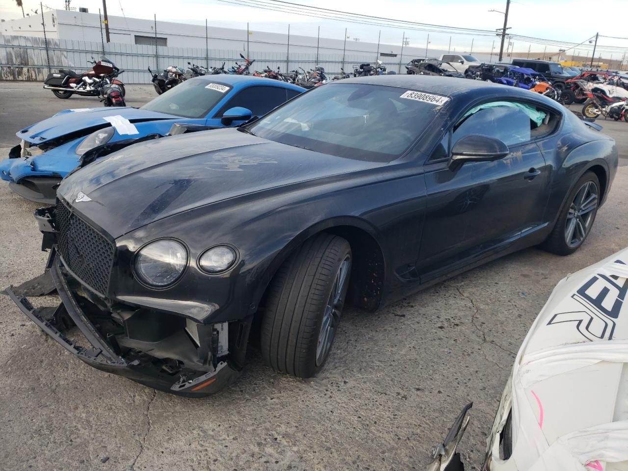 2023 Bentley Continental GT GT V8, VIN SCBCG2ZG3PC006178 — Front end
