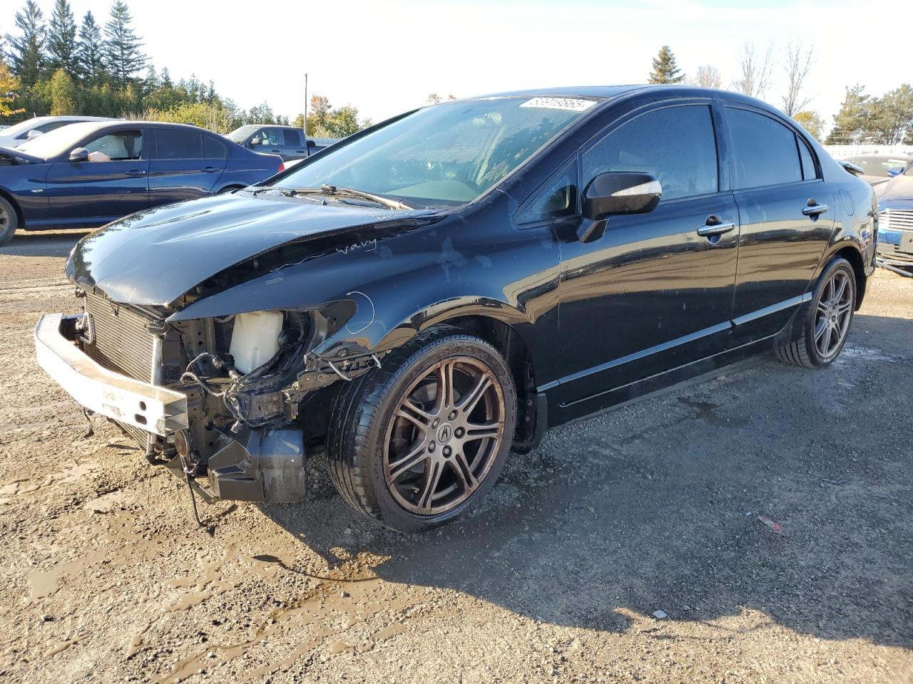 2011 Acura CSX Technology, VIN 2HHFD5F72BH200390 — Front end