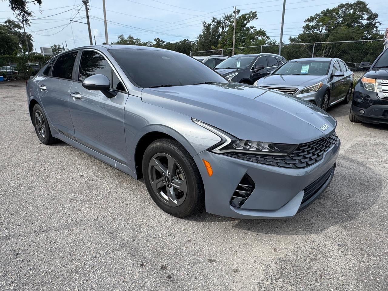 2022 Kia K5 LXS, VIN 5XXG14J24NG132185 — Prior damage history