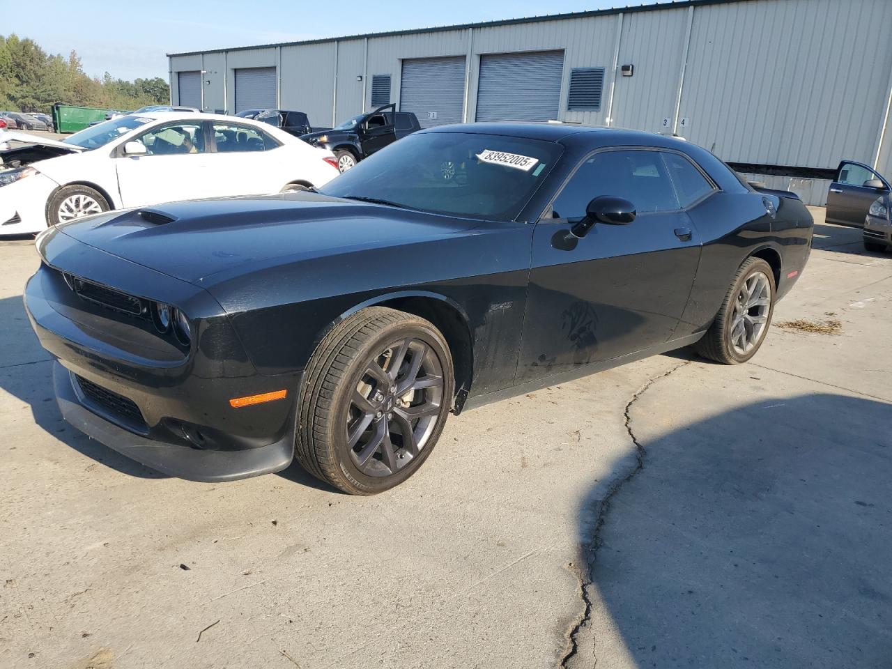 2023 Dodge Challenger R/T, VIN 2C3CDZBT6PH605874 — Interior fire