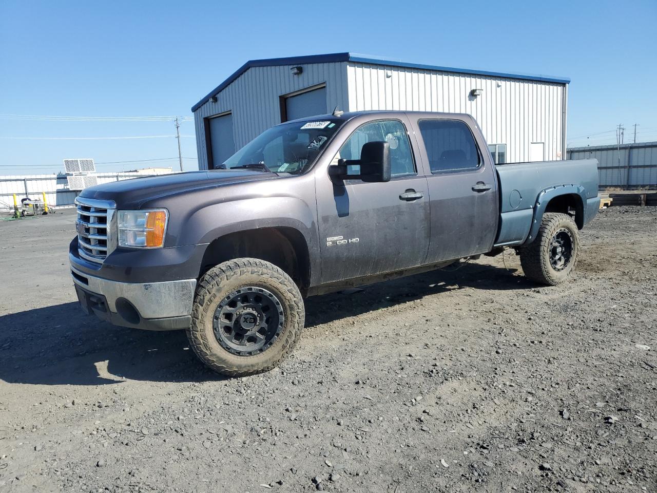 2010 GMC Sierra 2500HD Work Truck, VIN 1GT4KZB63AF127664 — Stripped