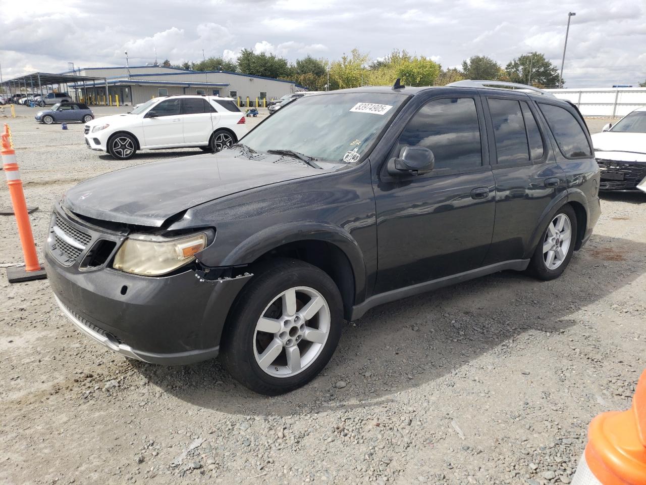 2007 Saab 9-7X V8, VIN 5S3ET13M272801295 — Зад