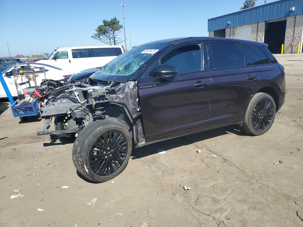 2023 Lincoln Corsair Standard, VIN 5LMCJ1DA8PUL19452 — Stripped