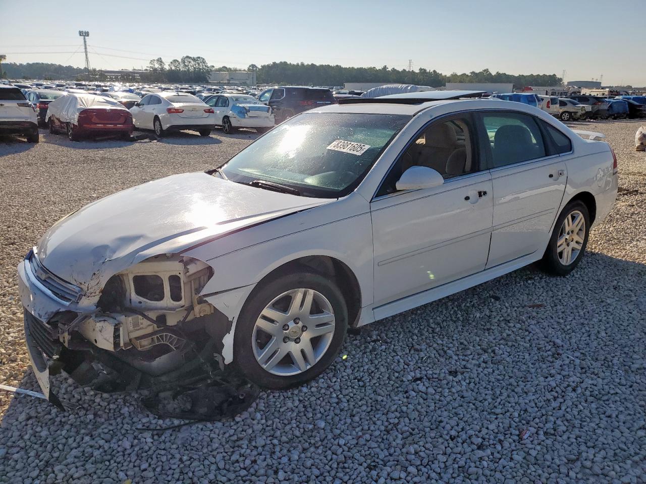 2012 Chevrolet Impala LT Fleet, VIN 2G1WG5E35C1101493 — Front end