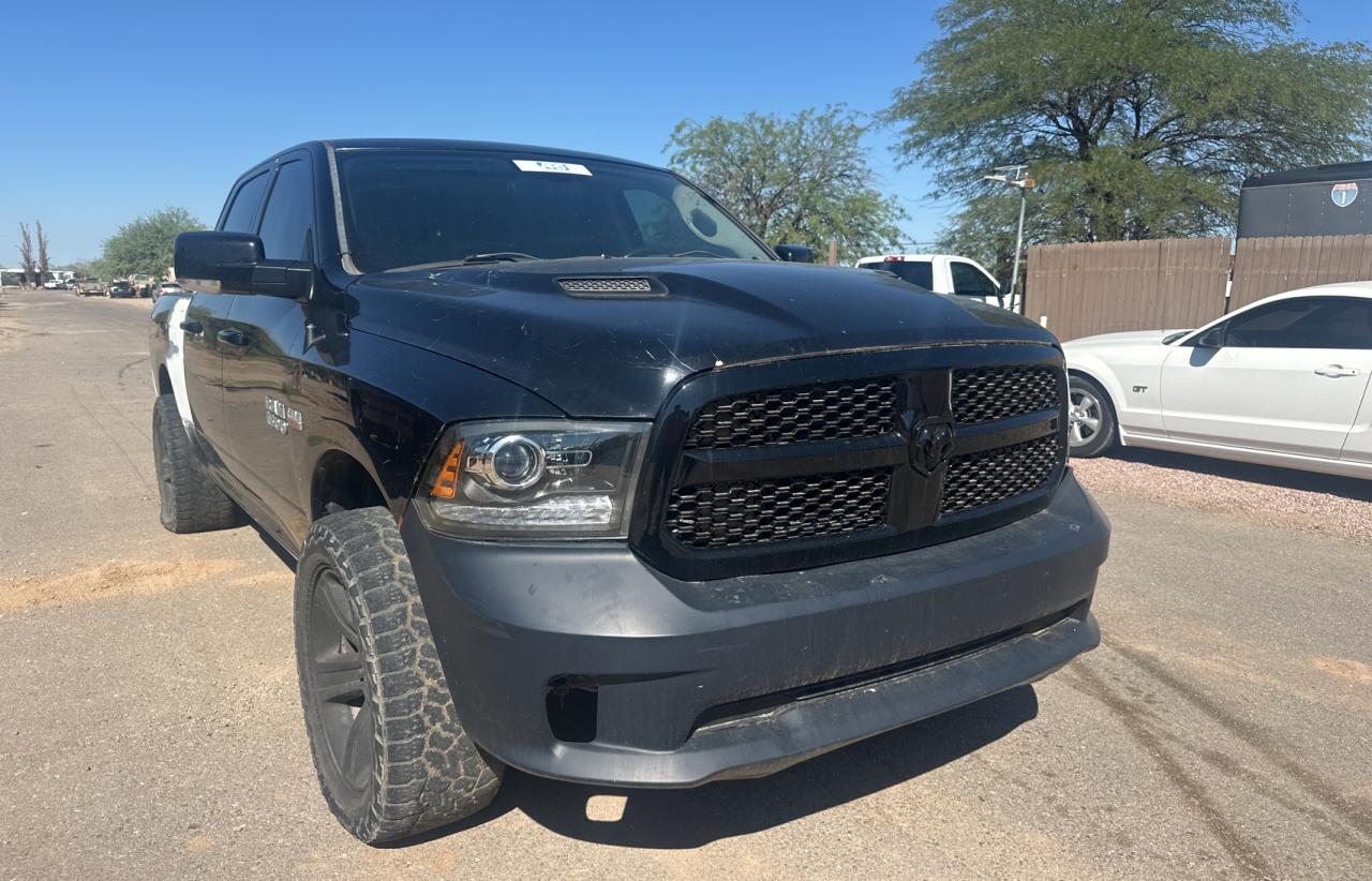 2015 Ram 1500 Sport, VIN 1C6RR7MT8FS540243 — Повреждение рамы