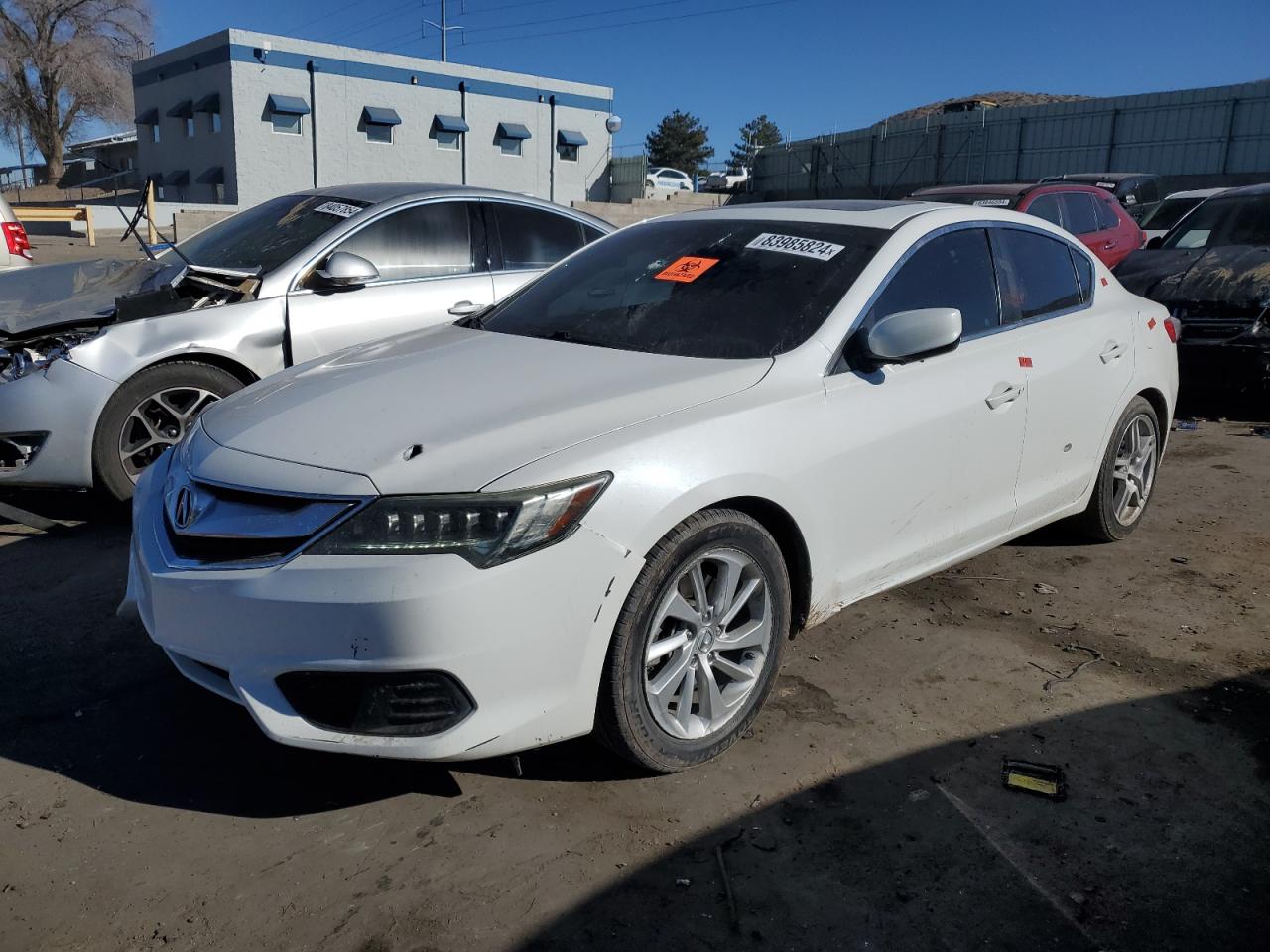 2017 Acura ILX Premium, VIN 19UDE2F7XHA004874 — Biohazard / chemical