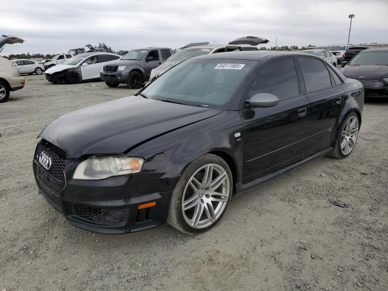 2008 Audi RS 4, VIN WUADU78E88N901049 — Front end