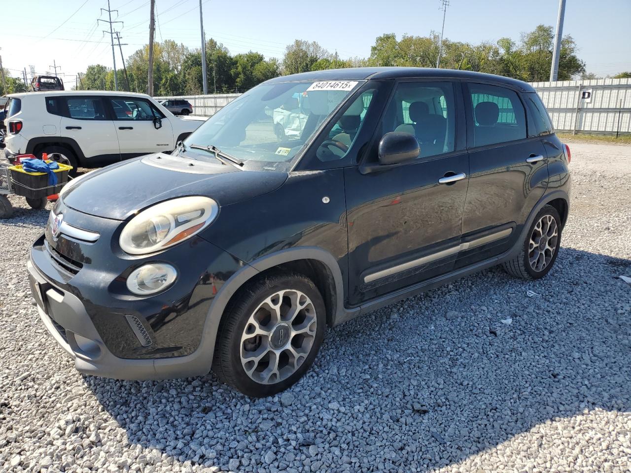 2014 FIAT 500L Trekking, VIN ZFBCFADHXEZ012616 — Vandalism