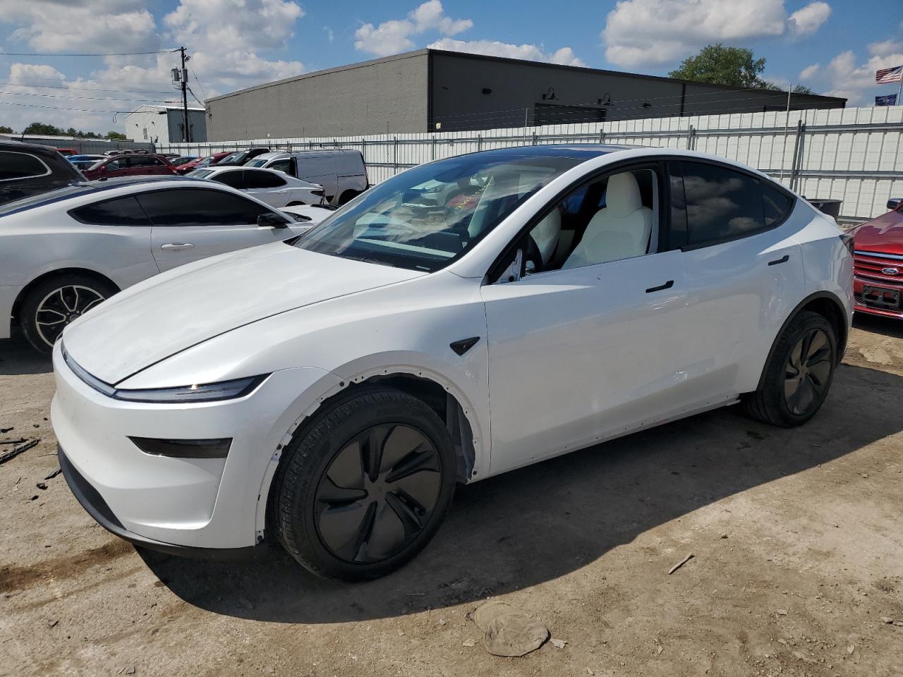 2026 Tesla Model Y Long Range Launch Series, VIN 7SAYGDEE7TA459591 — Rejected repair