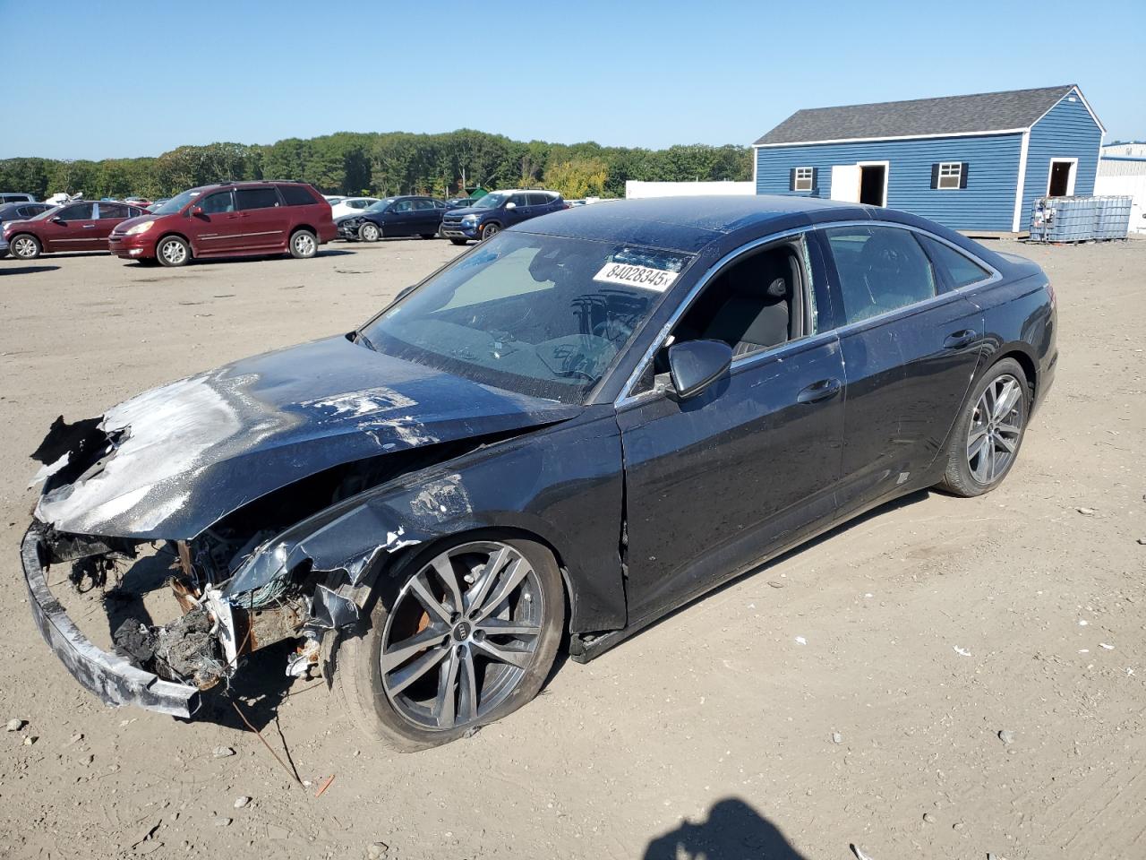 2023 Audi A6 Premium Plus, VIN WAUE3BF21PN044892 — Burn