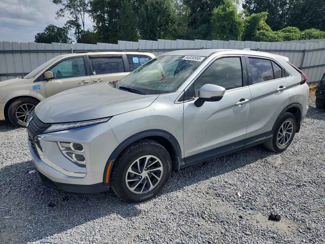 2023 Mitsubishi Eclipse Cross ES, VIN JA4ATUAA8PZ000435 — Vandalism