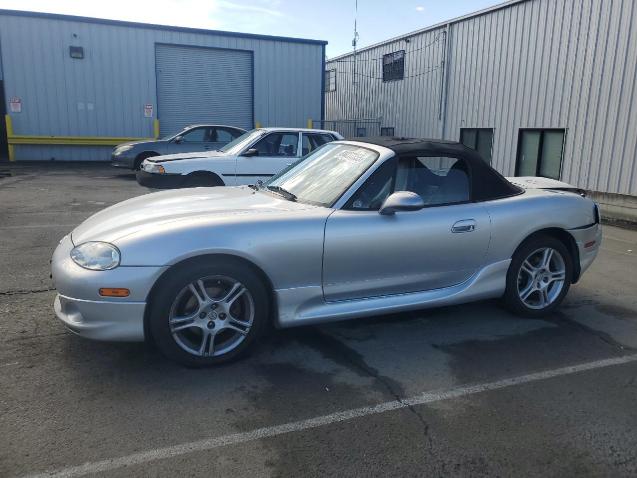 2005 Mazda MX-5 Miata LS, VIN JM1NB353550414256 — Rear end