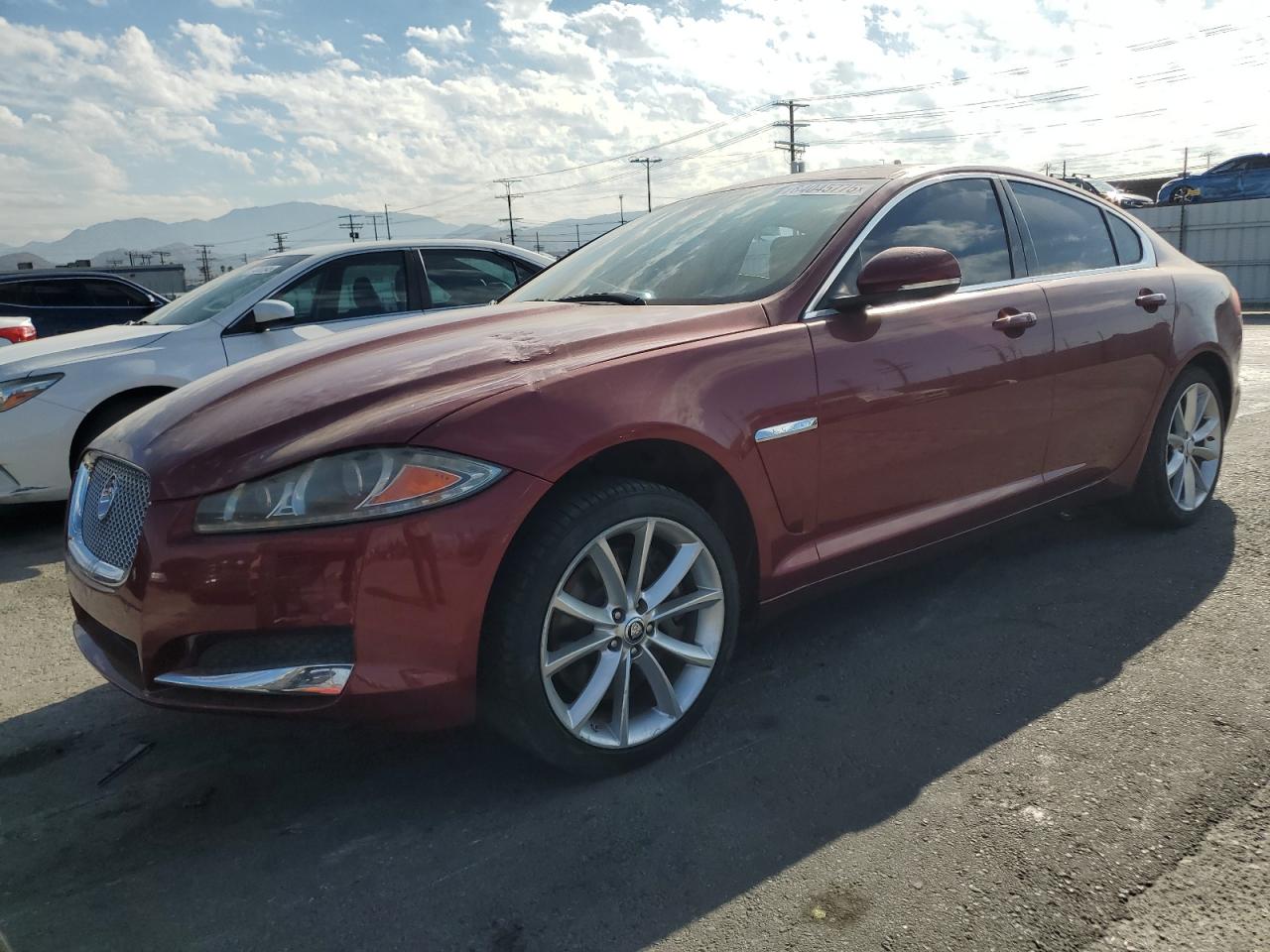 2013 Jaguar XF RWD, VIN SAJWA0E72D8S65816 — Stripped
