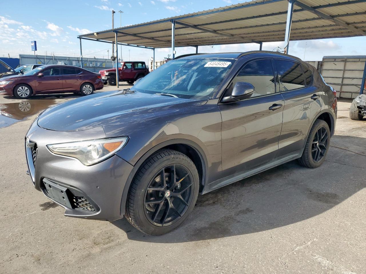2018 Alfa Romeo Stelvio Sport, VIN ZASFAKPN6J7B69668 — Hail