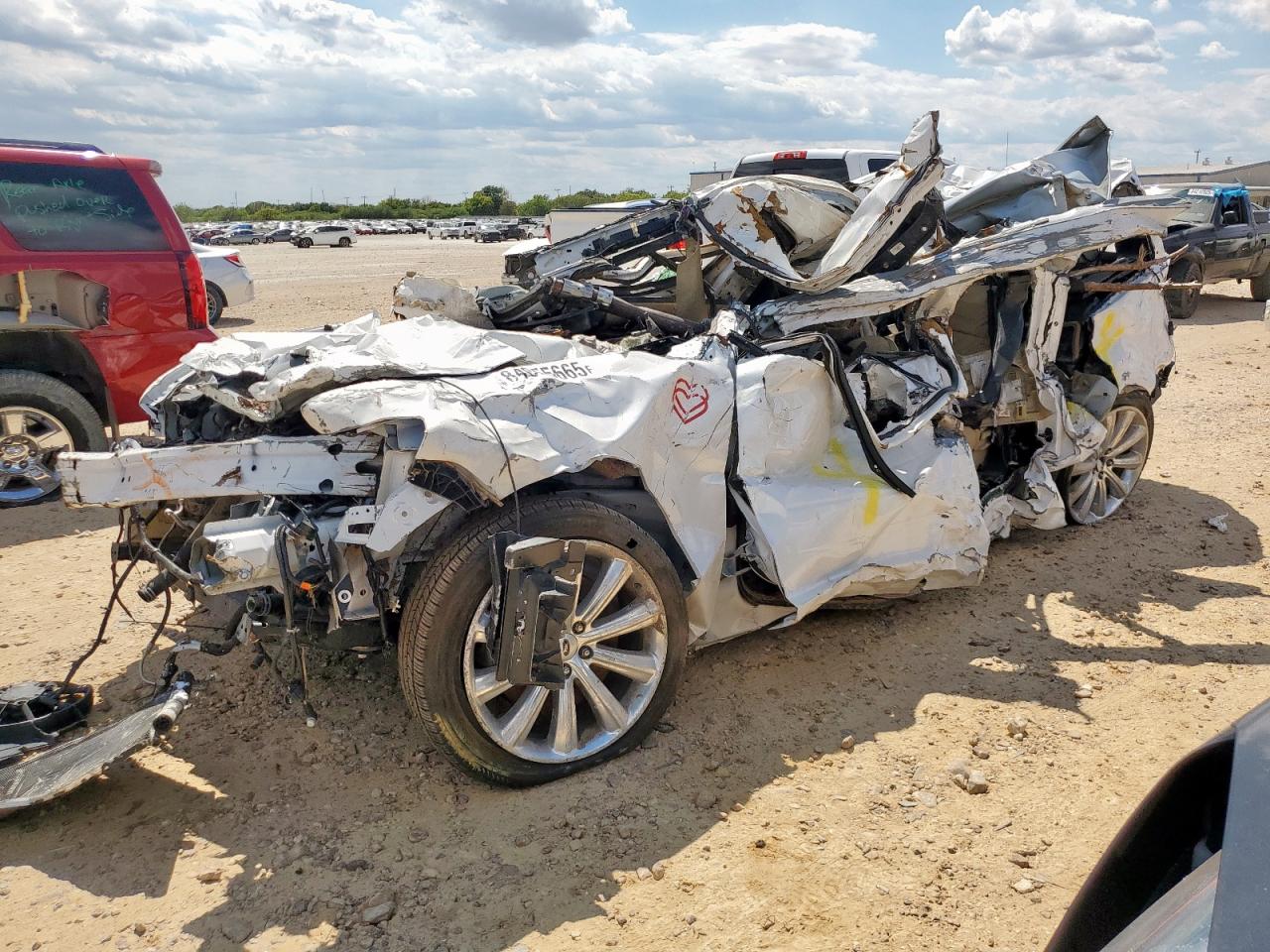 2017 Ford Flex Limited, VIN 2FMGK5D82HBA11321 — Water / flood